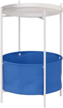 CUBA DEEP SEA(ярко синий)/белый муар