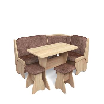 ДУБ СОНОМА, велюр коньяк