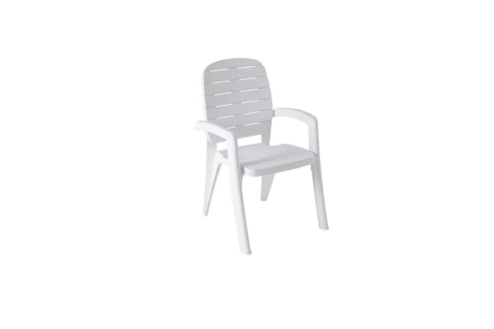 Кресло садовое элластик пласт прованс 580x600x915 мм пластик мокко