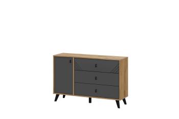 Дуб Золотой/Графит SV