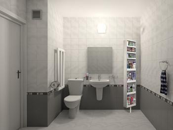 Поворотный зеркальный шкаф Shelf Zoom