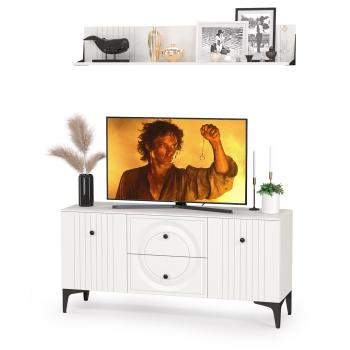 ЛДСП белый шагрень/МДФ белый шагрень