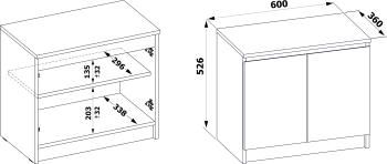 Тумба Сокол ТП-11