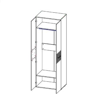 Шкаф Атлант Сити 2