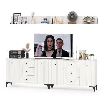 ЛДСП белый шагрень/МДФ белый шагрень