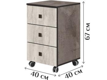 Тумба КМК Лондон 3Я 0467.4