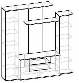 Стенка Мебелайн «Мебелайн – 1»