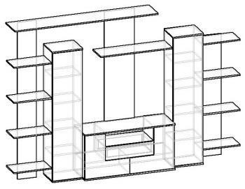 Стенка Мебелайн «Мебелайн – 3»