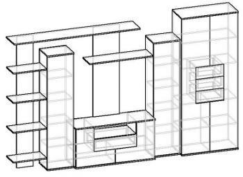 Стенка Мебелайн «Мебелайн – 4»