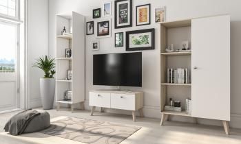 Шкаф открытый Комфорт Нордик 4