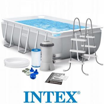 Каркасный бассейн Intex Prism Frame на 3539 л.