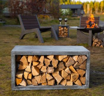 Дровница бетонная CONCRETIKA DR90