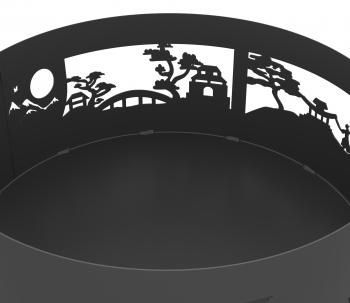 Костровая чаша Просто Огонь Япония Гигант