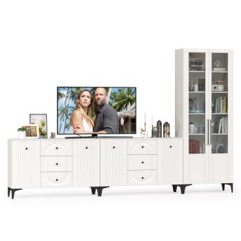 ЛДСП белый шагрень/МДФ белый шагрень