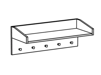 Вешалка для одежды ОГОГО Latte