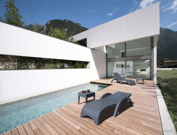 Столик плетенный для шезлонга ReeHouse GT 1009 стеклопластик