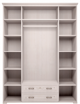 Шкаф для платья и белья Арника Афродита 02 без карниза