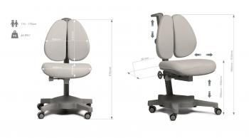 Комплект FUN DESK парта Tulipa + кресло Brassica