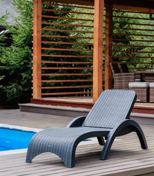 Пластиковый шезлонг ROYAL FAMILY MARK