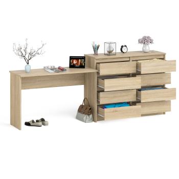 Стол письменный СВК Мори МСП1200.1 + Комод МК1200.8