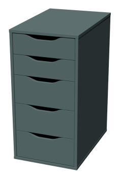 Серо-бирюзовый