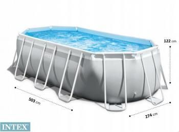 Каркасный бассейн Intex Prism Frame