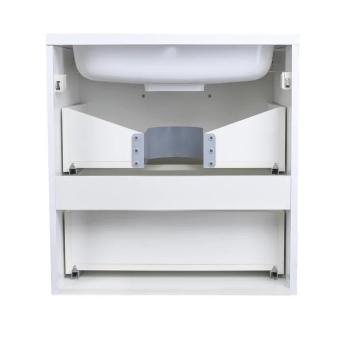 Тумба подвесная Style Line Каре 70 (2 ящ.) + Умывальник Каре Люкс 700х450