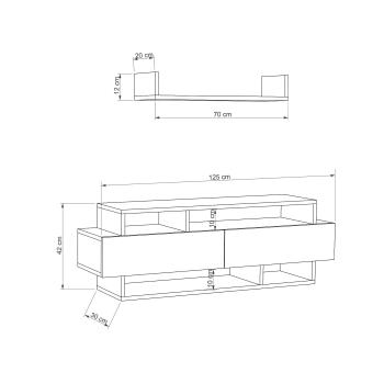 Тумба под ТВ Леве Рела (Тумба под ТВ LEVE RELA TV STAND)