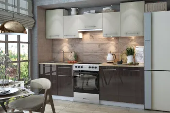 Белый/Венге Фисташка/Венге