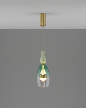 Бирюзовый, прозрачный/Розовый