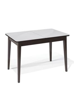 Венге/стекло белое глянец