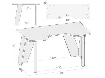 Компьютерный стол Сокол КСТ-116
