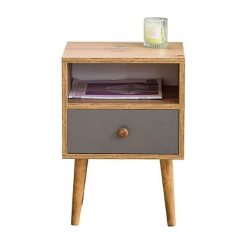 ЛДСП дуб вотан/серый 16 мм, ножки береза