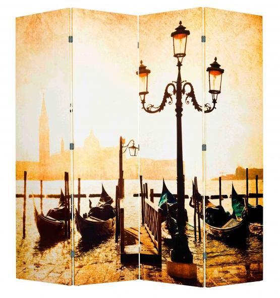 Ширма RB 1201-4 Набережная Венеции 4 панели