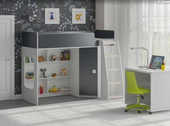 Белый/графит