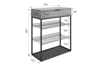 Обувница Мебельсон Краш