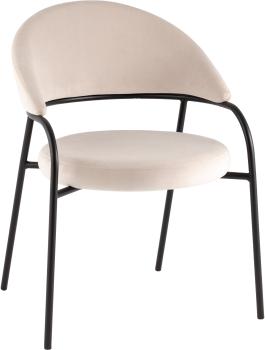 Велюр кремовый