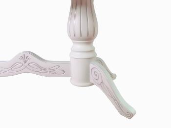 Стол обеденный Рифей 01 Белый/Серебро (У)