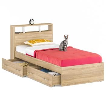 Кровать с ящиками СВК Камелия 1200