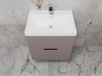 Тумба подвесная Style Line Матис 60 + Умывальник Andrea Classic 600x450x154