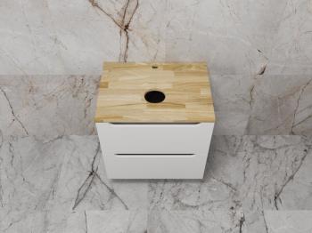 Тумба подвесная Style Line Бали 70 2 ящика со столешницей