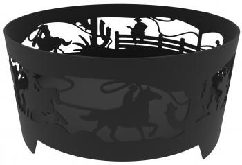 Костровая чаша Просто Огонь Дикий Запад Гигант