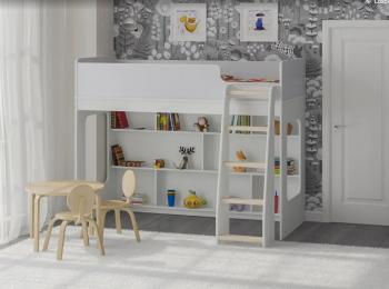 Белый/алюминий