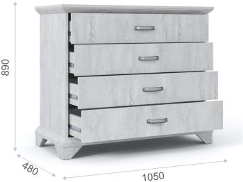 Комод Империал Лорена 4ящ