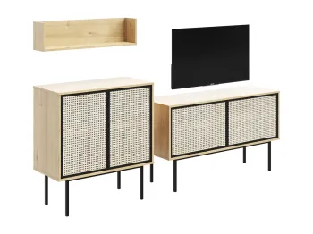 Фасад - Ротанг, Корпус - Дуб Корбридж