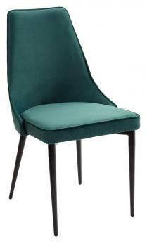 ЗЕЛЕНЫЙ #19, велюр/ черный каркас