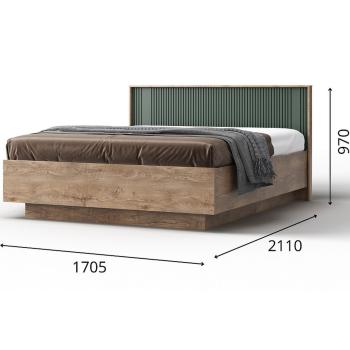 Кровать Герта КМК 0979.8 160x200см