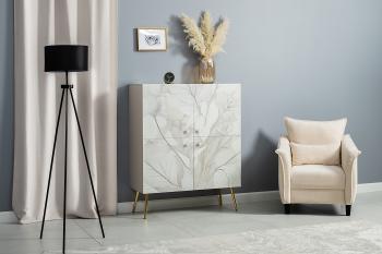 Шкаф Моби Флоу 16.329 PE шагрень