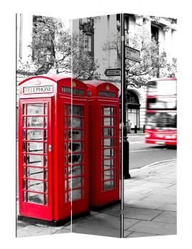 Ширма RB 1608-3 Телефонная будка (3 панели)