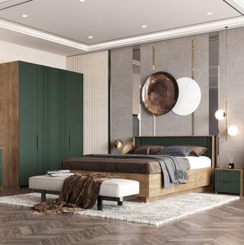 Кровать Герта КМК 0979.8 160x200см